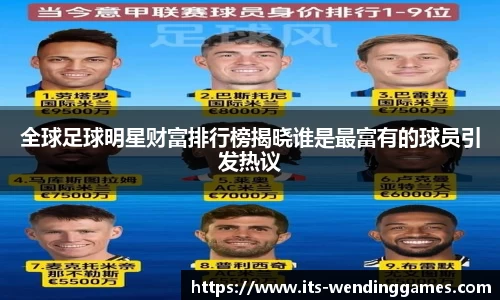 全球足球明星财富排行榜揭晓谁是最富有的球员引发热议